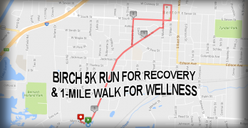 Birch 5K Run for Recovery & 1-Mile for Wellness, Sep 24th