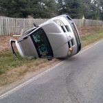 Two Rescued Monday Morning from SUV Rollover on Alcoa Road