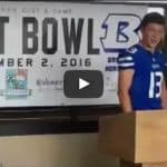 Bryant Wins Salt Bowl 10-7. Was it predicted at the news conference?