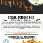 Pumpkins in the Park is in Benton Oct 14th