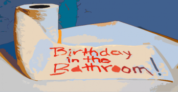 Shelli's 2nd Annual Birthday in the Bathroom is Nov 22 in Benton