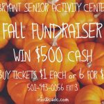 Fall Fundraiser Is Nov 21st at Bryant Senior Center