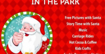 Benton Parks & Rec presents Santa in the Park Dec 3rd