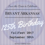 The public is invited to help plan Bryant's 125th Birthday Celebration & Fall Fest