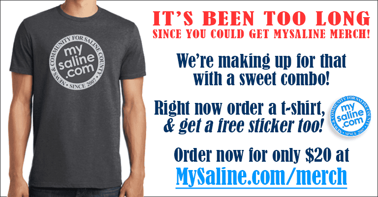 mysaline tee & sticker 1702