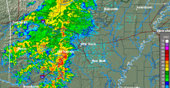 Severe Thunderstorm Warning for Saline County Until 1145am
