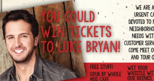 Opening of Clinic Includes Food, DJ, Luke Bryan Ticket Giveaway - June 5th