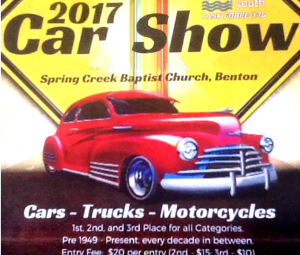Car Show in Benton Sept 23rd to Benefit Youth