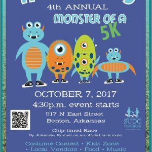 Annual "Hudson's Monster of a 5K" Race Happens Oct 7th in Benton