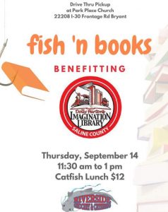 YPN to host fish fry lunch Sept 14th in Bryant to benefit Imagination Library