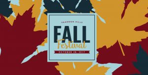 3rd Annual Shannon Hills Fall Festival Happens Oct 28th