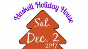 The Haskell Holiday House is Dec 2nd at Harmony Grove