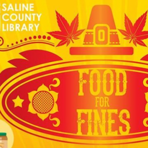 "Food for Fines" is Going on This Week at Both Library Locations