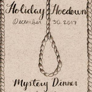 Paron Youth Presents "Holiday Hoedown" Mystery Dinner Dec 30th