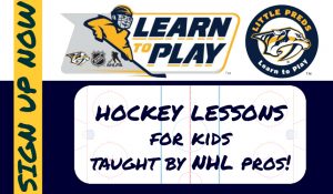 Sign Up Kids Now for Hockey Lessons by NHL Pros to Begin in January