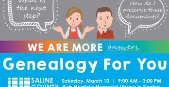Register Now for All-Day Genealogy Seminar March 10th