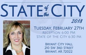 Bryant State of the City Address to Precede Council Meeting Feb 27th