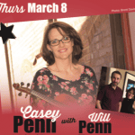 Live Musical Performance by Casey Penn with Will Penn in Benton Thursday Night