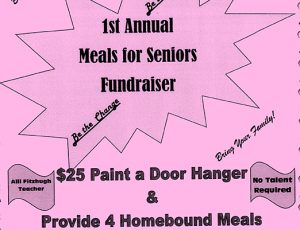 Make a Spring Door Hanger at 1st Annual Meals for Seniors, Mar 29th