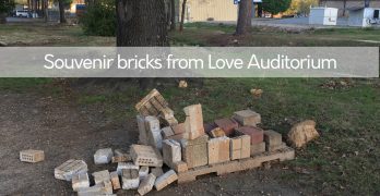 Hurry to Get a Souvenir Bricks from the Demolition of Love Auditorium