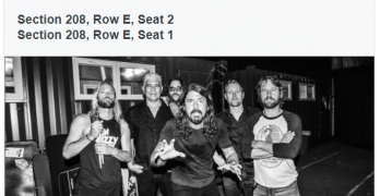 MySaline Facebook Followers Win Trip to See Foo Fighters