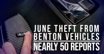 Nearly 50 Vehicle Break-Ins Reported in Benton Last Month; Lock Your Doors