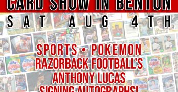 Sports Card Show in Benton Aug 4th to Feature Razorback Anthony Lucas Signing Autographs