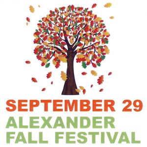 Alexander to Host Fall Fest at City Park Sept 29th