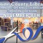 Saline County Library to Celebrate Grand Re-Opening of Bryant Location Nov 8th