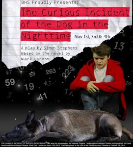 Bryant High School to Present "The Curious Incident of the Dog in the Nighttime," Nov 1, 3 & 4