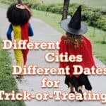 Mayors Give Different Dates for Observance of Halloween
