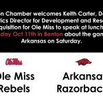 Networking Lunch  on Oct 11 to Feature Ole Miss Deputy AD as Speaker