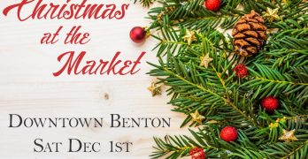 2018 City of Benton Farmers Market Tree Lighting Dec 1st to Include Santa, Refreshments