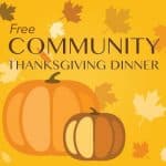 Come to Benton FUMC for Free Community Thanksgiving Dinner Nov 22