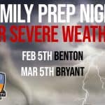 Library & Emergency Mgt to Host Prep Nights for Severe Weather