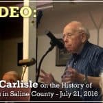VIDEO: Lib Carlisle to Presents Program on Saline County Politics in Benton