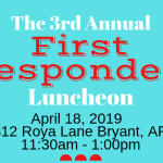 Bryant Chamber to Host 3rd Annual First Responders Luncheon April 18th