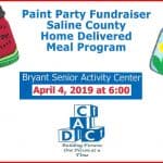Paint Party Apr 4 in Bryant to Benefit Senior Meal Delivery Program