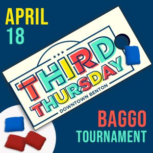 Sign Up for the Baggo Tournament and Thrown Down at Third Thursday April 18th