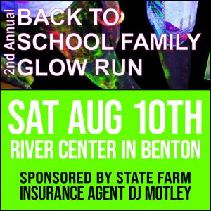 2nd Annual Back to School Glow Run Set for August 10th