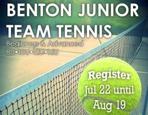 Sign Your Kids Up for Junior Team Tennis Until Aug 19th
