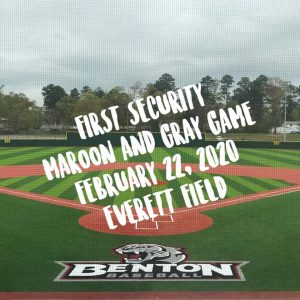 Benton Maroon & Gray game at new Everett Field Feb 22nd