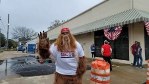 Picture of the Day: Even Sasquatch Votes!