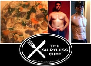 Shirtless Chef makes slow cooker chili & cornbread without opening a can of sci-fi ingredients
