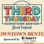 CANCELLED ?? The City of Benton is calling Downtown Third Thursday a rainout; Next date is June 17th