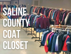 Donate to Saline County Coat Drive Nov 9th; Giveaway day Nov 10th