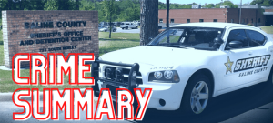 scso, saline county sheriff's office crime summary police arkansas