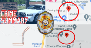 Warrant evader, Card leaver, Mailbox basher - Thursday's SCSO Summary
