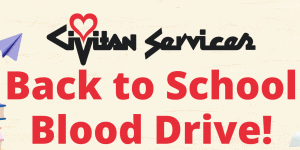 Civitan Services Hosting Back to School Blood Drive August 29th