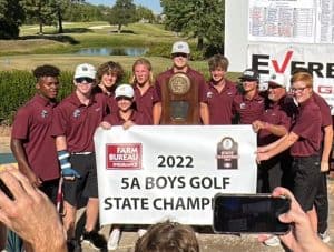 Benton Golf wins State Championship in a dominant fashion
